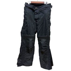 Fieldsheer Motorcycle Riding Pants Men Medium Short Black Armored Padded Moto